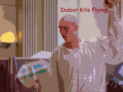 indoor kite flying