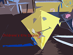 school children's kites