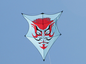Kabuki Warrior Shield kite