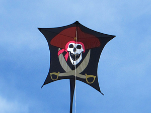 Commercial pirate kite reborn