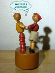 Kohner Swing Dancers, wood base