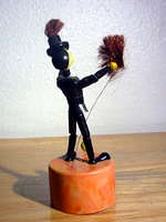 chimney sweep rear view