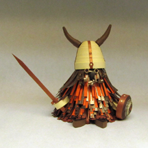 Quilled Viking chief