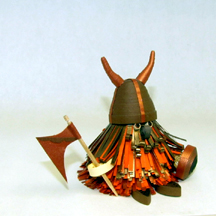 Quilled Viking warrior