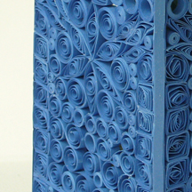 quilled vase