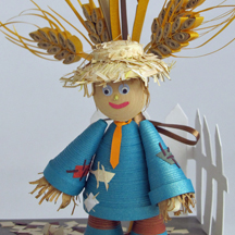 scarecrow close-up