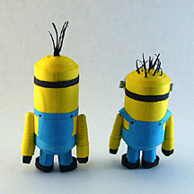 Minions back view