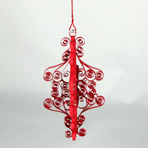 quilled Christmas ornament