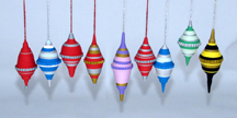 Quilled Christmas baubles