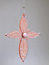 quilled cross