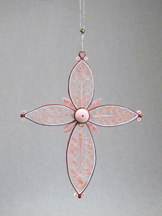 quilled cross