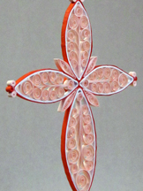 quilled cross