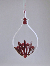 quilled Christmas ornament