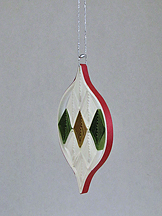 quilled Christmas ornament