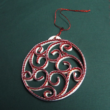 swirly ornament