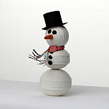 Snowman right side