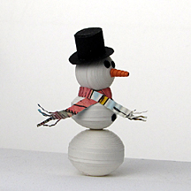 Snowman side left