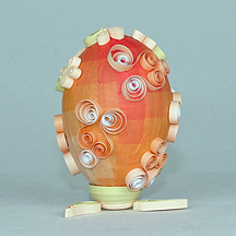 quilled egg