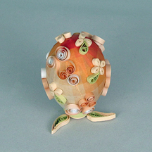 quilled egg