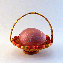 Quilled Egg Basket