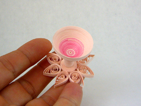 quilled paper stand