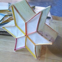 quilled star lantern