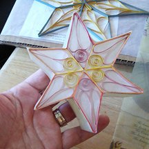 quilled star lantern