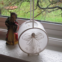 quilled round lantern #2