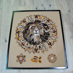 Charmayne's Lion Mandala