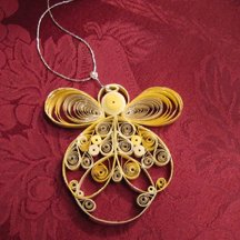 Quilled angel