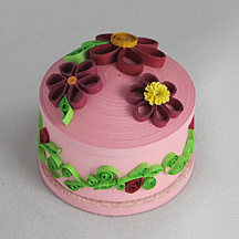 tiny quilled box