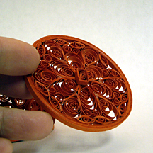 quilled lid