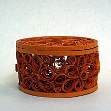 quilled box