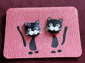 Marianne's quilled cats