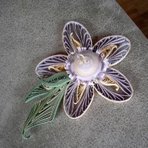 quilled flowers