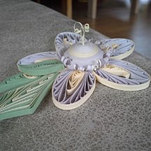 quilled flower