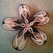 quilled flower