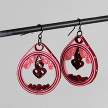 quilled earrings