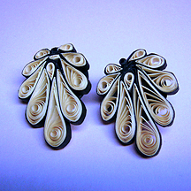 quilled earrings