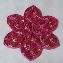 quilded flower brooch