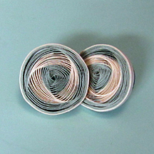 Vortex coil earrings