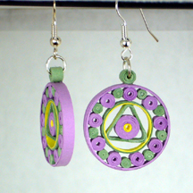 circle earrings