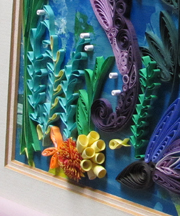 quilled sea life picture