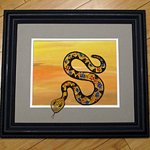 quilled Year of the Snake