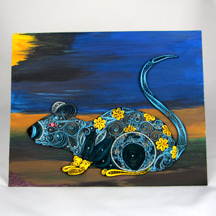 quilled Year of the Rat