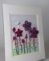 quilled flowers