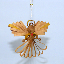 Quilled Christmas Angel Ornament