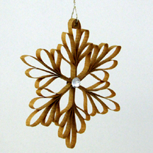 Quilled Christmas Snowflake