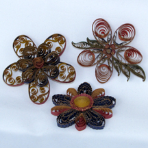 Quilled Christmas ornaments