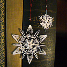 snowflakes large and small